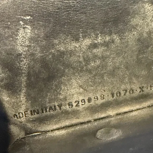 Balenciaga Black Leather Wallet 1 - Picture 2 of 7